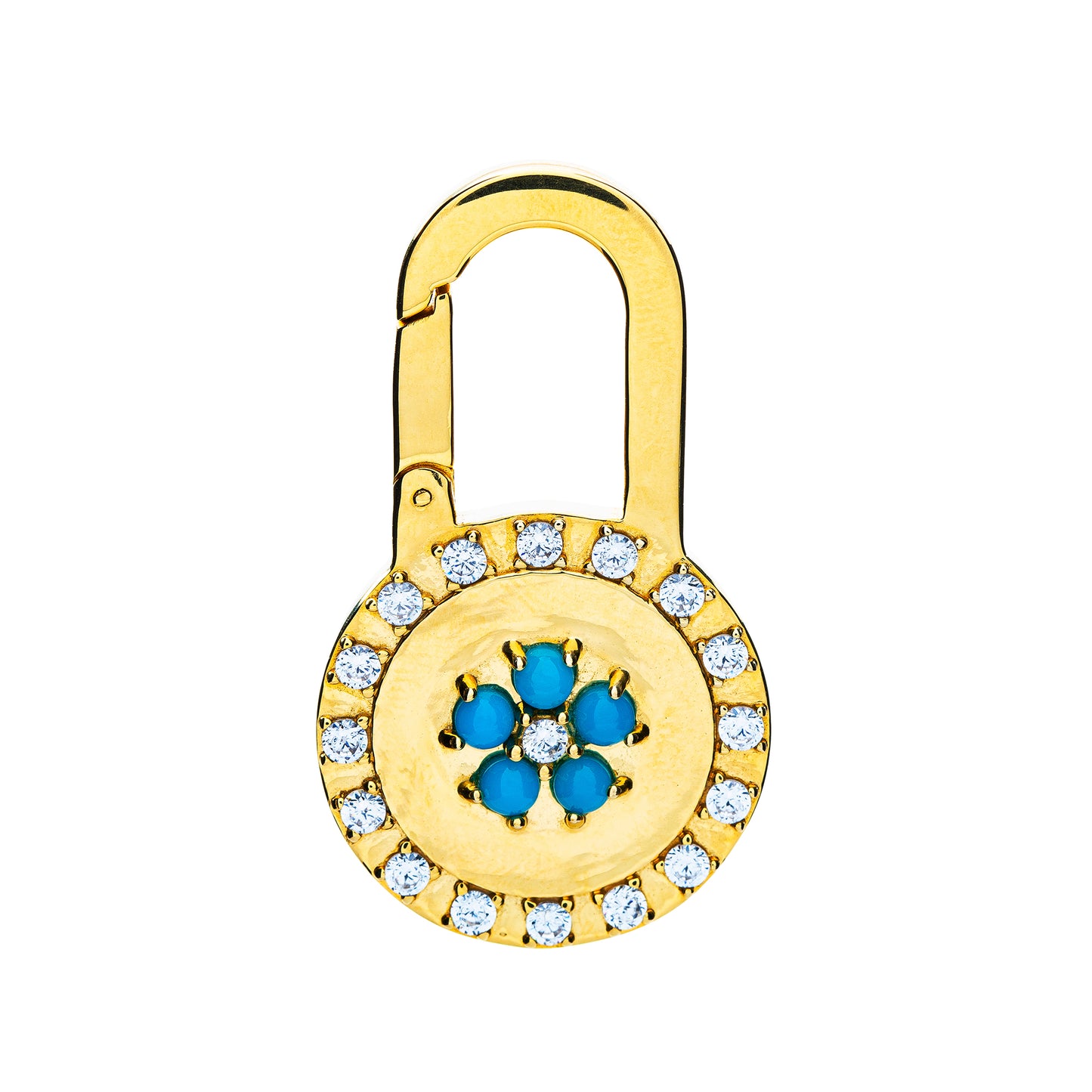 Gold & Turquoise Pendant