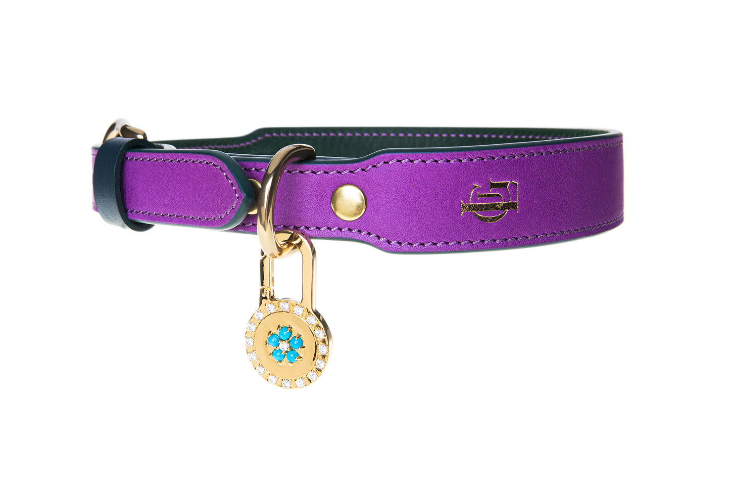 Gold & Turquoise Pendant